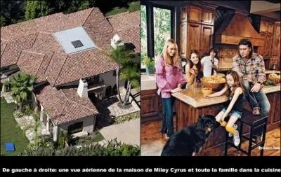 Dans quelle ville habite Miley Cyrus ?