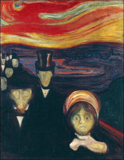 Quel est le nom de ce tableau du peintre norv&eacute;gien Edvard Munch ?