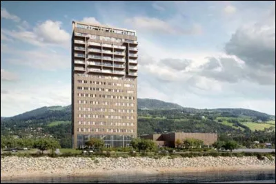 Inaugur&eacute;e en mars 2019 en Norv&egrave;ge, combien mesure la tour en bois la plus haute du monde ?