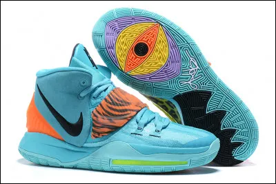 La Kyrie 6 Oracle Aqua est la nouvelle paire de ce streetballeur japonais (q.1 à 3). C'est :