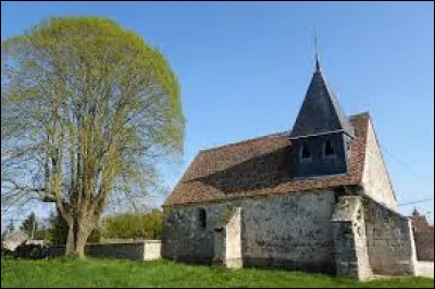 Voici l'église Sainte-Croix de Champagne. Village du Centre-Val-de-Loire, il se situe dans le département ...