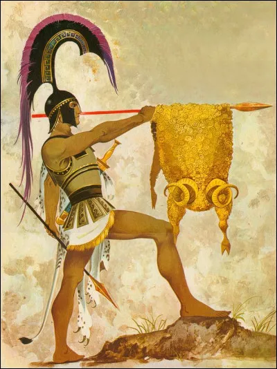 Le héros Jason devait récupérer la "Toison d'or" qui était en réalité la fourrure d'un bélier divin nommé :