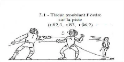 Quelle sanction prend l'arbitre pour cette faute ? Le carton...