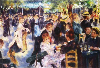 Qui est le peintre, auteur de ce tableau intitulé ''Le Bal du moulin de la Galette'' ?