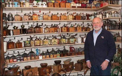 Comment nomme-t-on un collectionneur de moulins à café ?