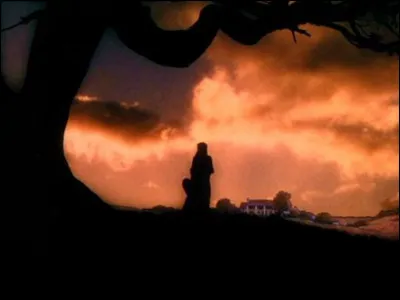 Ce contre-jour dans "Gone With the Wind" est une référence au tableau :