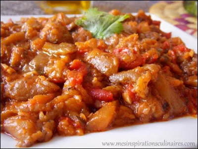 Cette recette marocaine est une sorte de caviar d'aubergine et peut être mangée chaude ou froide. C'est...