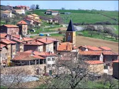 Commune de l'arrondissement de Villefranche-sur-Saône, Saint-Julien-sur-Bibost se situe dans le département ...