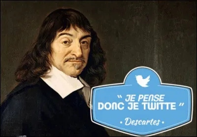 Ce n'est pas le moment de brouiller Descartes...