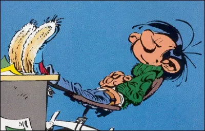 Qu'a-t-on dans la main lorsqu'on est très paresseux ?