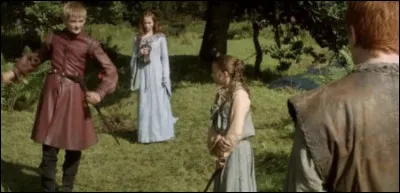 Dans la saison 1, le fils du boucher, meilleur ami dArya Stark est tué. Qui est à lorigine de sa mort ?