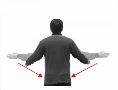 Que signifie le geste de l'arbitre ?