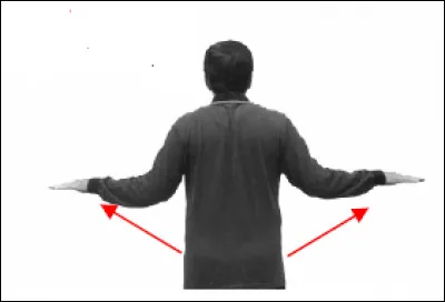 Que signifie le geste de l'arbitre ?