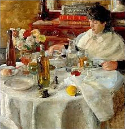 Qui a peint "La mangeuse d'hu&icirc;tres" ?