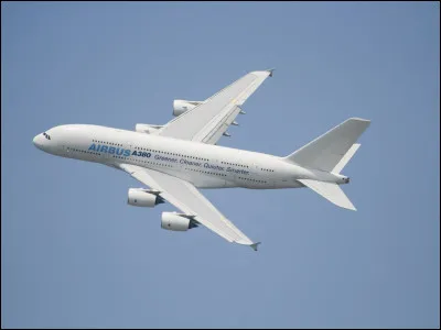 2005 : quand le premier vol de l'Airbus A380 a-t-il eu lieu ?