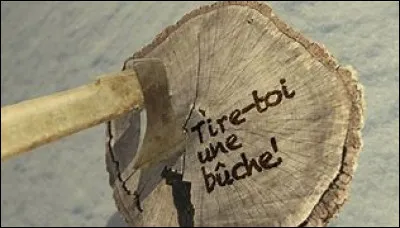 Que veut dire se tirer une bûche ?