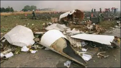 Sur quelle ville le Concorde s'est-il écrasé en 2000, faisant 113 victimes ?