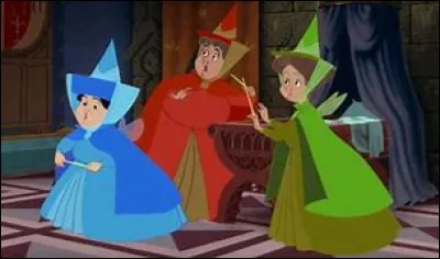 Comment se nomment les trois fées dans "La Belle au bois dormant" ?