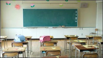 À l'école, tu es...