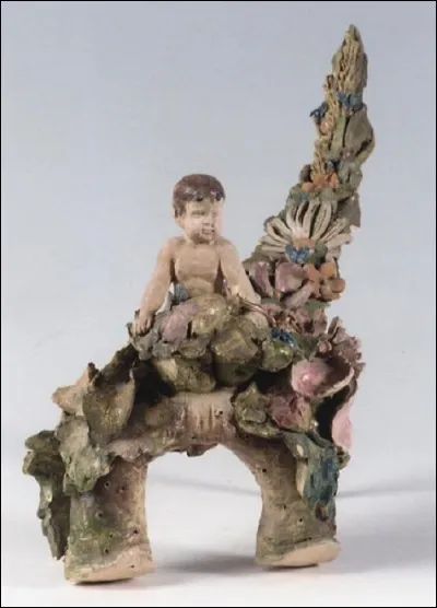 Max Claudet a travaillé avec sa femme pour la fabrication de certaines céramiques. Quel était son prénom ?