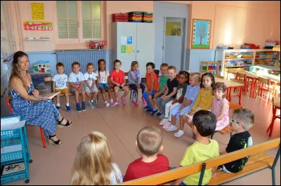 Combien y a-t-il de niveaux à l'école maternelle en France ?