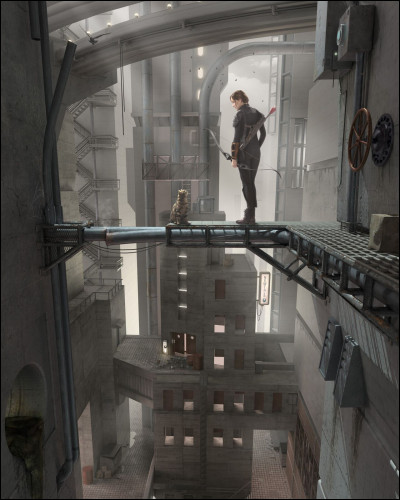 Katniss chasse, et vend ses proies au marché noir. 
Sa principale cliente est...