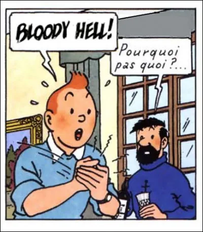 Et un dernier emprunt, dans la langue de Shakespeare qui plus est !