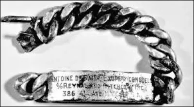 Comment est retrouvée la gourmette de St-Exupéry en 2003 ?