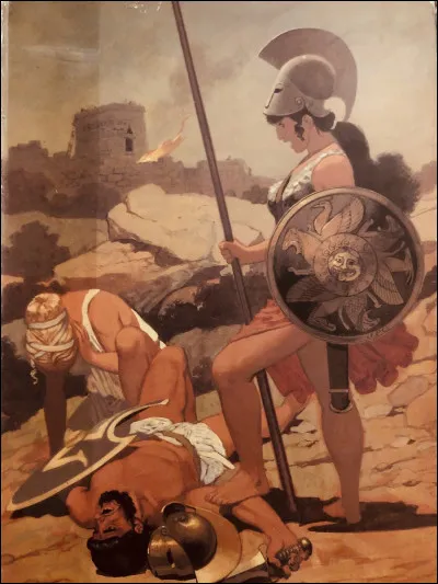 Ce Dieu Grec de la guerre partage ses fonctions avec sa soeur, bien plus stratège que lui. Il combat à de nombreuses reprises contre elle. Qui sont-ils ?