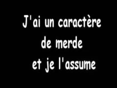 Honnêtement, quel est ton caractère, frérot ?