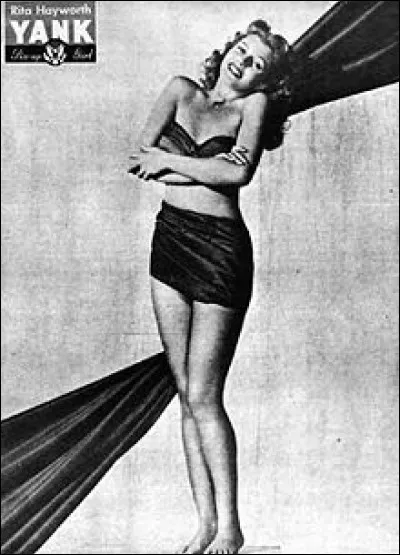 Elle figurait sur beaucoup d'avions, on l'appelait "La rousse incendiaire", connue pour son rôle dans "Gilda", qui est-ce ?