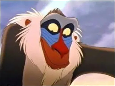 Quel est le nom du singe dans le film d'animation ''Le Roi lion'' ?