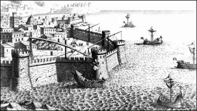 Après un siège de 12 mois, le consul Marcellus s'empare de la ville : quelle importante cité des rives de la Méditerranée les Romains pillent-ils en 212 ?