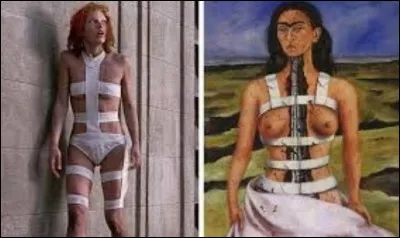 Qui est le peintre de ce tableau, mis en uvre dans le film "Le Cinquième Élément" de Luc Besson ?