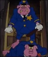 Ces deux policiers sont dans le dessin-anims trash :