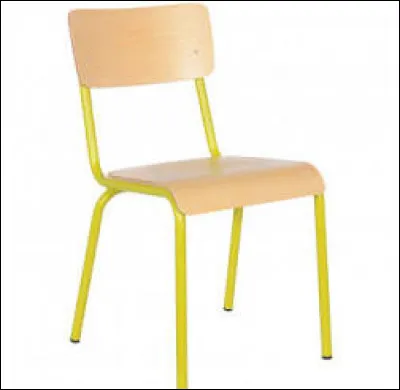 Sais-tu que faut-il mettre devant "chaise" ?
____ Stuhl