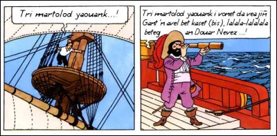 Les bretonnants sont priés de ne pas souffler ! Vers quelle contrée nouvelle ("Douar Nevez") naviguent les "Trois Marins" ? Et qui chantait cela, en 1972, à l'Olympia ?