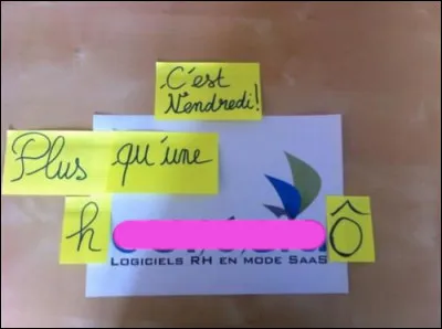 C'est un peu le "happy end", comme aurait dit Lorie !