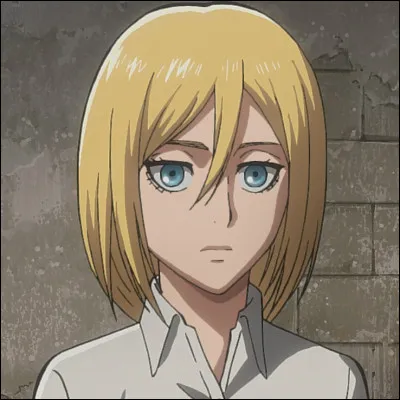 Cette fille s'appelle Christa.