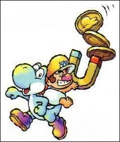 Ce personnage est : (Pas Yoshi, celui sur son dos avec l'aimant gant ! )