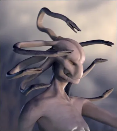 Femme-serpent épouse de Typhon, cette créature sera la mère de nombreux monstres. Qui est-elle ?
