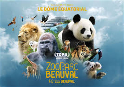 Où se situe le zoo de Beauval ?