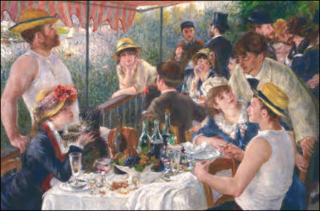 Quel est le nom de ce tableau peint par Auguste Renoir entre 1880 et 1881 ?