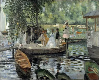 Quelle technique a utilisé Renoir pour peindre ce tableau ?