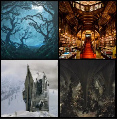 Tu assistes à présent à une visite complète de l'école et de ses alentours. Une fois la visite finie, tu te dis qu'un lieu t'a particulièrement intéressé, lequel ?