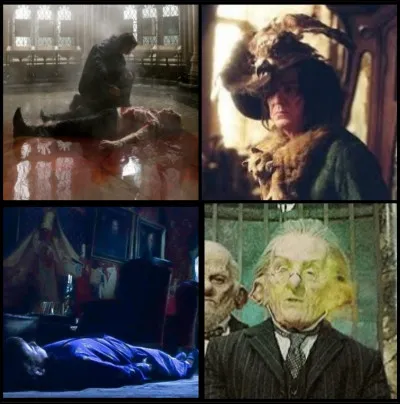 Les années passent et un élève te crée des histoires. Un soir, tu le surprends dans un coin de l'école mais lui ne t'a pas vu. Tu décides de lui jeter un sort, lequel choisis-tu ?