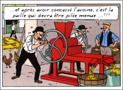 Pour finir, c'est au tour des Dupondt de nous donner une leçon de traditions...