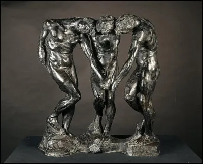 Qui est le scupteur très célèbre, auteur de cette sculpture ''Les Trois Ombres'' ?
