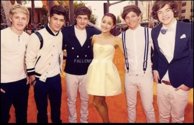 Quelle est la chanson préférée dAriana interprétée par les "One Direction" ?