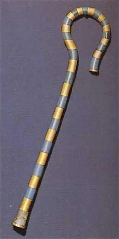 Quel est ce sceptre représentant le pouvoir de pharaon ?